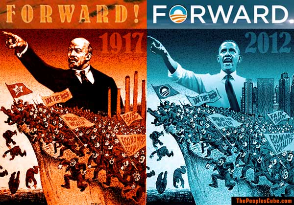  Forward Lenin and Obama 